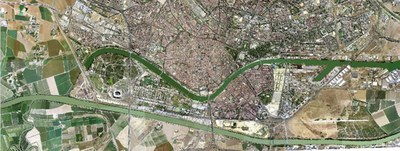 foto aérea río — Gerencia de Urbanismo y Medio Ambiente - Ayuntamiento ...