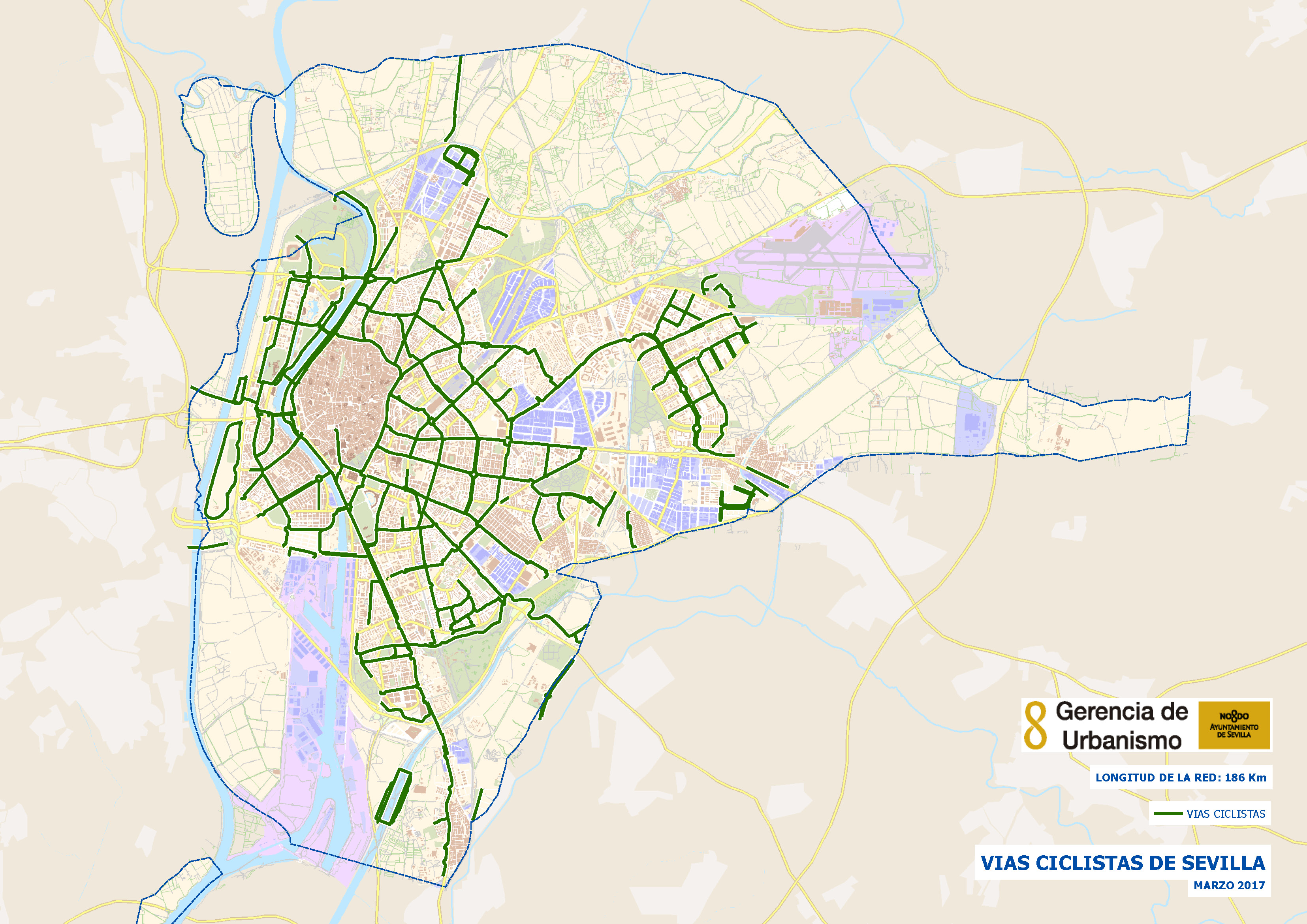 Carril bici año 2017