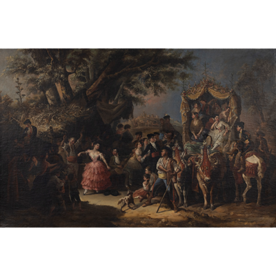 Camino de la feria de Santiponce - Miniatura