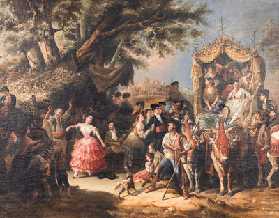 Camino de la feria de Santiponce
