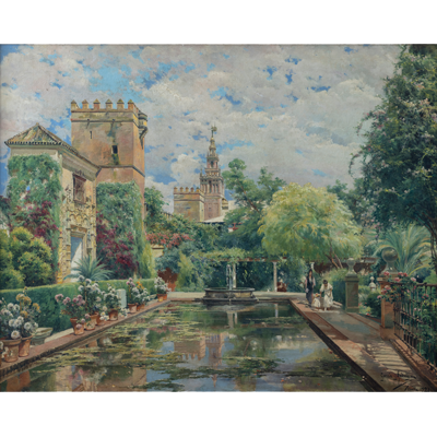 Jardines del Alcázar - Miniatura