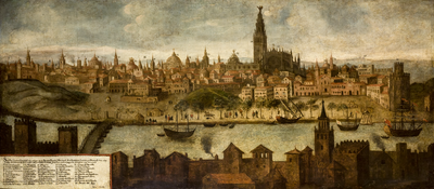 Vista de Sevilla 1726