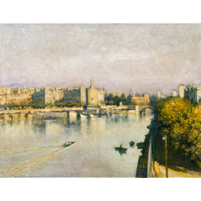 Vista de Sevilla desde Triana - Miniatura