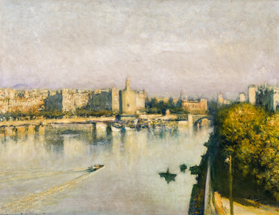 Vista de Sevilla desde Triana