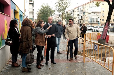 Actuación especial Pío XII (visita alcalde) Actuación especial Pío XII (visita alcalde)