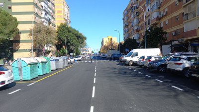Avda. Parque Amate reasfaltada 3 Avda. Parque Amate reasfaltada 3