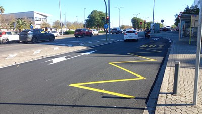 Avda. Parque Amate reasfaltada 5 Avda. Parque Amate reasfaltada 5