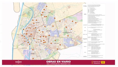 plano obras conservación viarios verano 2024 plano obras conservación viarios verano 2024