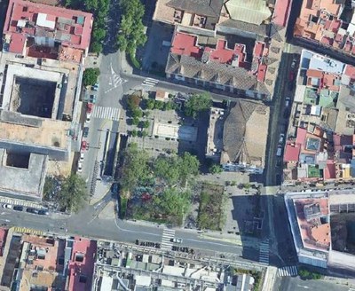 Foto aérea Plaza de la Concordia Foto aérea Plaza de la Concordia