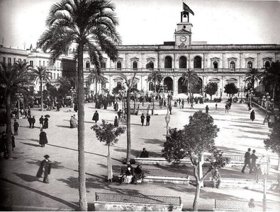 Grabado histórico Plaza Nueva Grabado histórico Plaza Nueva