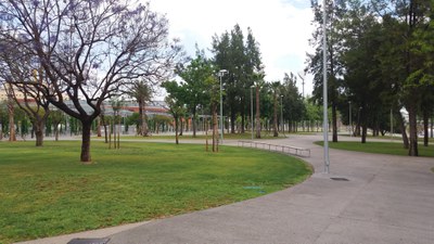 El nuevo parque cuenta con 16.000 m2 de praderas arboladas