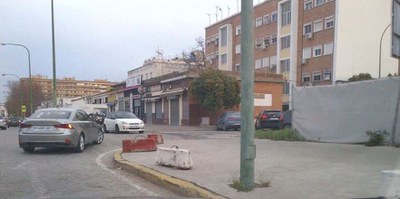 Imagen del tramo de la calle que va a ser intervenido
