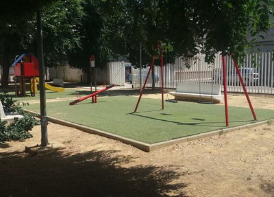 Urbanismo mejorará entre otros aspectos la zona de juegos infantiles para dotarla de más sombra, mejor pavimento y nuevos elementos de juego