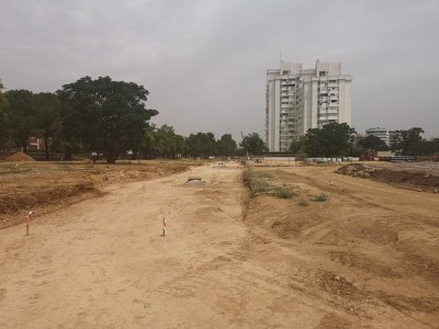 Ejemplo de parcela de titularidad municipal ubicada en la zona sur de la ciuda