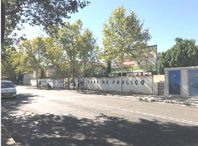 Parcela en la que se construirá el nuevo hospital materno infantil, en la calle Manuel Siurot