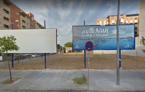 Imagen de la parcela donde se construirán las nuevas viviendas