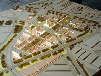 Recreación de la futura zona residencial cuyo desarrollo está previsto en los suelos del sector Buenaire