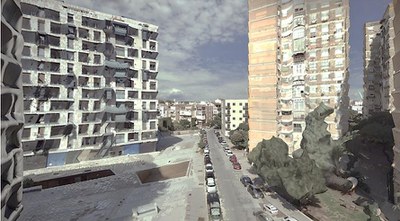 Parcela en la calle Santa María del Robledo propuesta para el desarrollo de vivienda protegida en régimen de alquiler