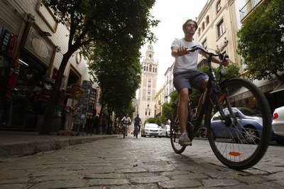 Imagen de la calle Mateos Gago en la actualidad