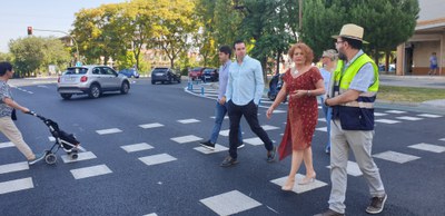 Imagen de la Avenida de las Ciencias una vez finalizadas las obras de repavimentación