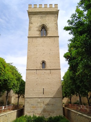 Así luce la cara sur de la Torre de Don Fadrique tras los trabajos de rehabilitación acometidos