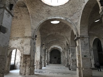 Interior de la Real Fábrica de Artillería 