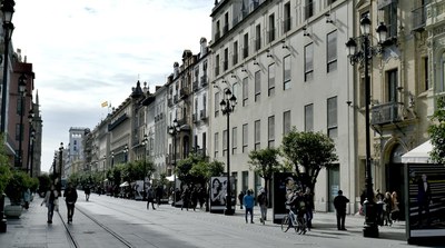 Imagen de la Avenida de la Constitución de Sevilla