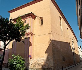 Fachada del Convento Madre de Dios, en la calle San José