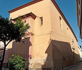 Fachada del Convento Madre de Dios, en la calle San José