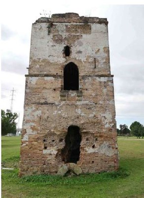 Aspecto actual de la cara norte del antiguo Molino 