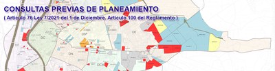 Consultas previas del Planeamiento Urbanístico